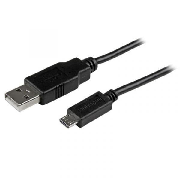 Startech Cabo usb a Macho - Micro-usb B Macho Preto (50 cm) - USBAUB50CMBK