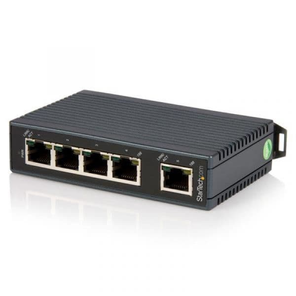 Startech Switch Ethernet 5 Portas Din - IES5102