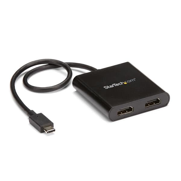 StarTech.com Concentrador MST USB-C para HDMI de 2 portas - 4K 30