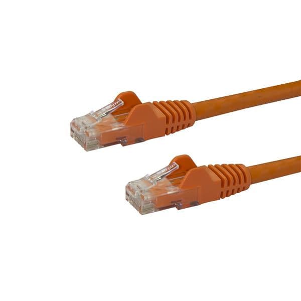 StarTech.com N6PATC10MOR cabo de rede Laranja 10 m Cat6 U/UTP (UT