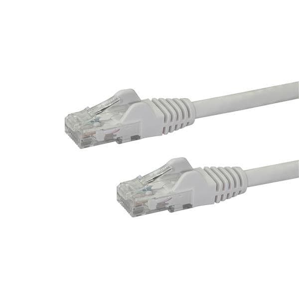StarTech.com N6PATC50CMWH cabo de rede Branco 0,5 m Cat6 U/UTP (U