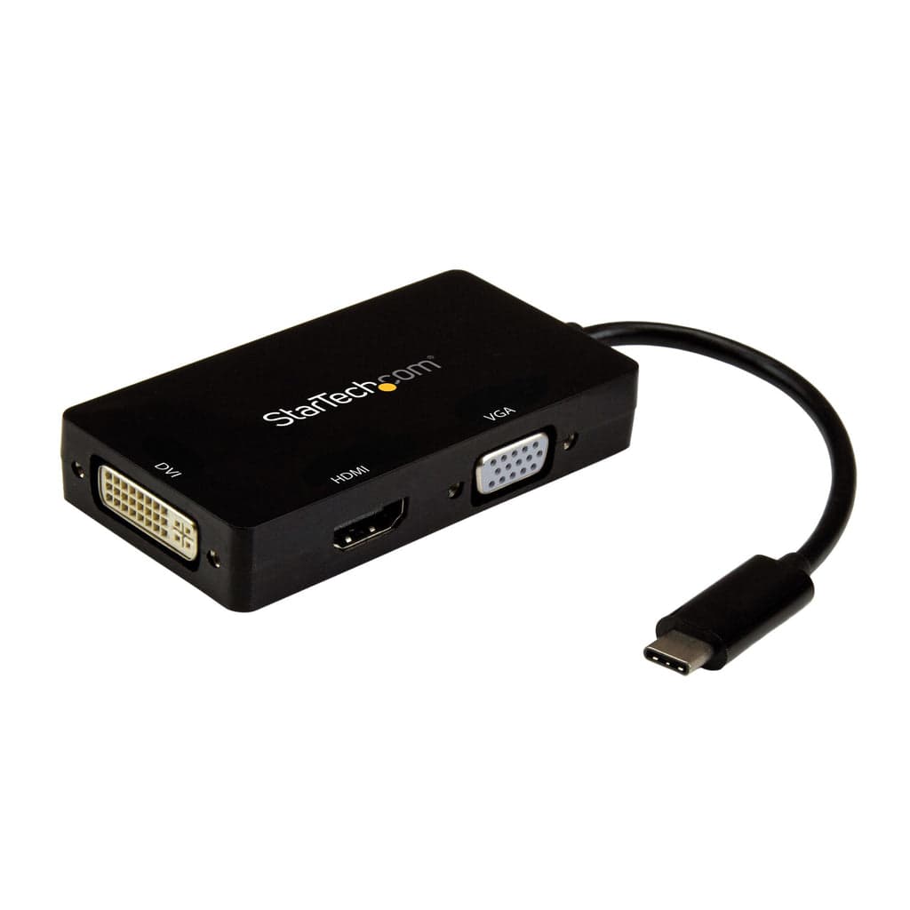 Startech Adaptador Gráfico USB-C para HDMI/DVI/VGA