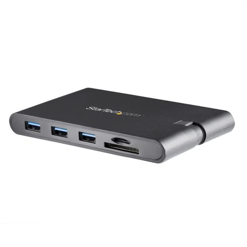 StarTech Docking Station USB-C/HDMI/VGA/GbE com Leitor de Cartões SD - DKT30CHVSCPD