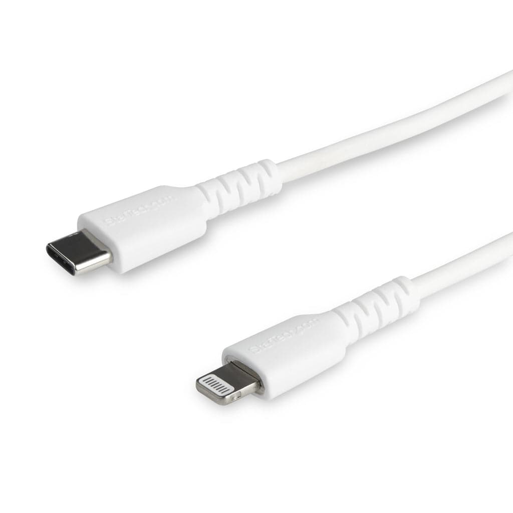 StarTech.com RUSBCLTMM2MW cabo para telemóvel Branco 2 m USB C Li