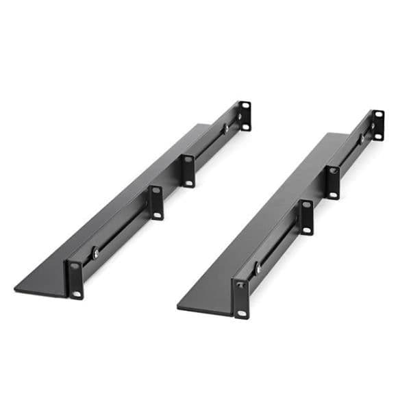 Startech Trilhos de Rack 1U UNIRAILS1UB Ajustáveis 24"-36" para 4-Postes 200 Lbs Preto
