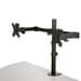 StarTech.com ARMDUAL2 montagem e suporte para monitores 81,3 cm (32") Clamp Preto