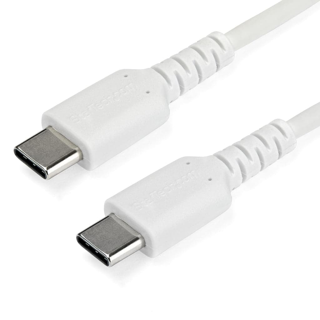 StarTech.com RUSB2CC1MW cabo USB 1 m USB 2.0 USB C Branco