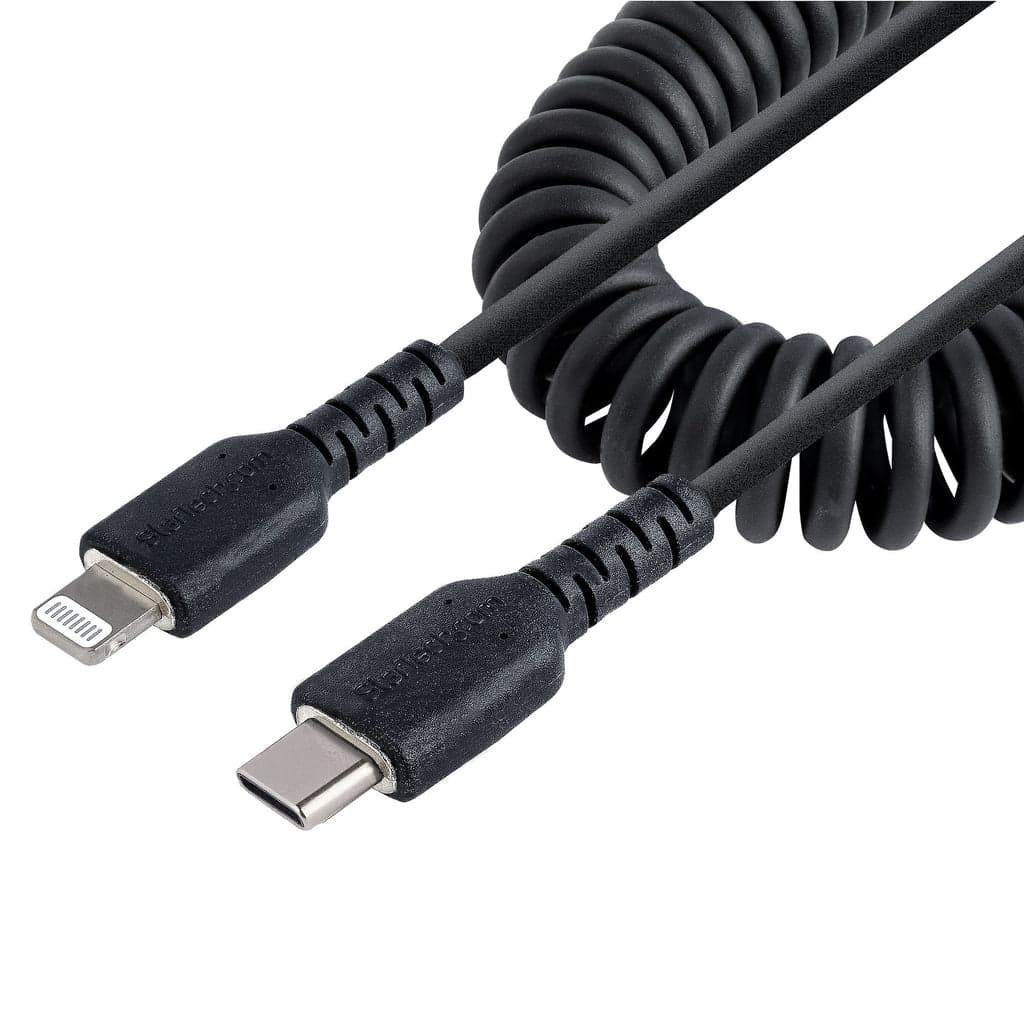 StarTech.com RUSB2CLT50CMBC cabo Lightning 0,5 m Preto