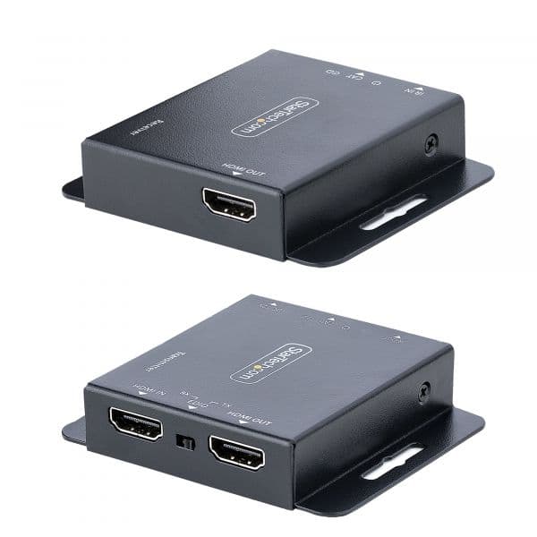 Startech.com EXTEND-HDMI-4K40C6P1 Extensor/Adaptador HDMI 4K30Hz Cat5e/Cat6 PoC IR