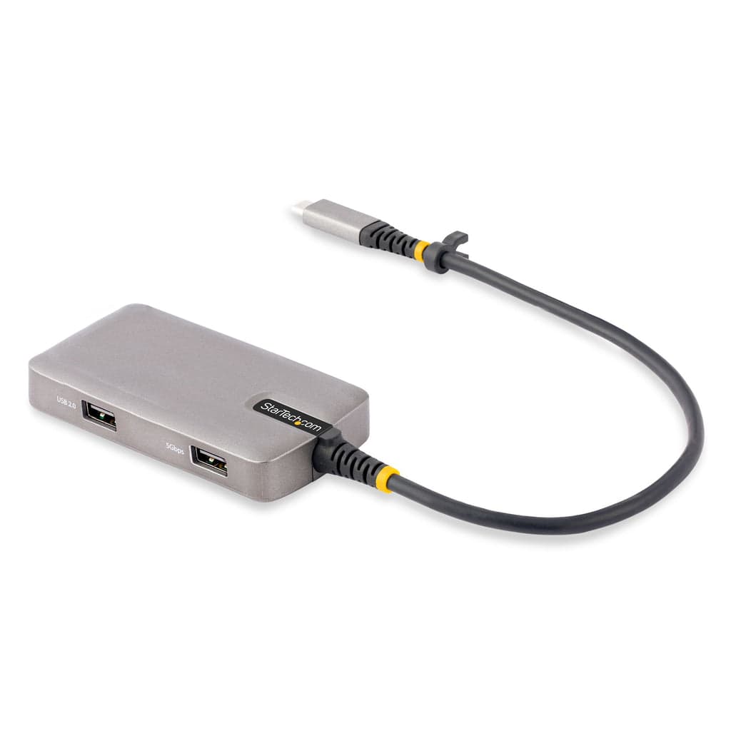 StarTech.com 104B-USBC-MULTIPORT base & duplicador de portas Com