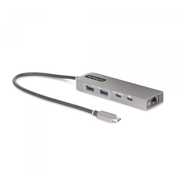 Startech.com 10G2A1C25EPD-USB-HUB Hub USB-C 3 Portas com Ethernet 2.5 Gigabit e Power Delivery 100W