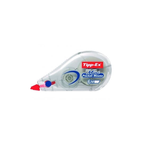 Bic Fita Corretora Mini Pocket Mouse 5mm 10 Un.
