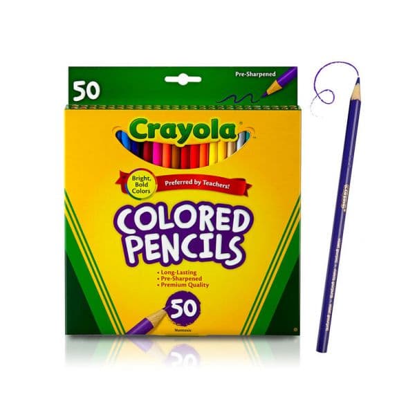 Crayola Coloured Pencils 50 Unidades