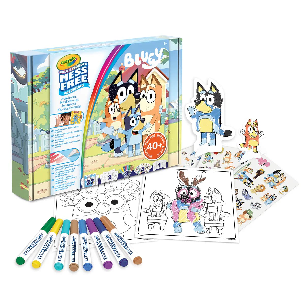 Crayola Color Wonder Super Set Bluey