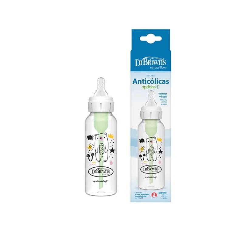 Dr. Brown's Options Biberão Rosa 250ml
