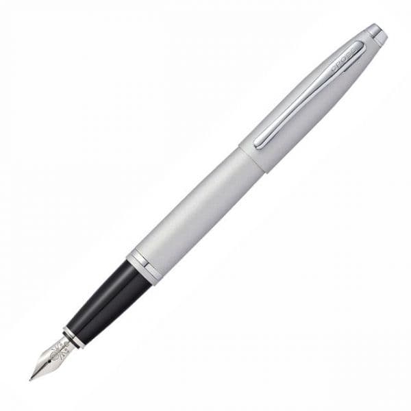 Cross Caneta de Aparo M Calais Satin Chrome Preto