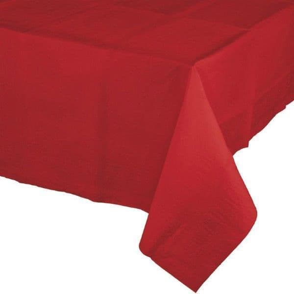 Creative Converting Toalha de Mesa Plástico 137x274cm Vermelho