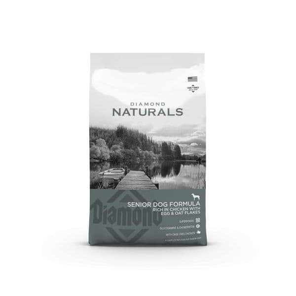 Diamond Naturals Cães Seniores Com Frango, Ovos & Aveia 7,5 kg