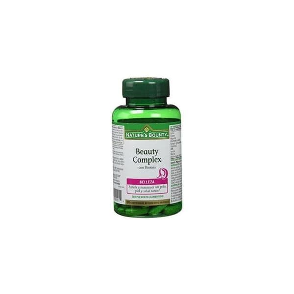 Nature's Bounty Beauty Complex com Biotina 60 Comprimidos