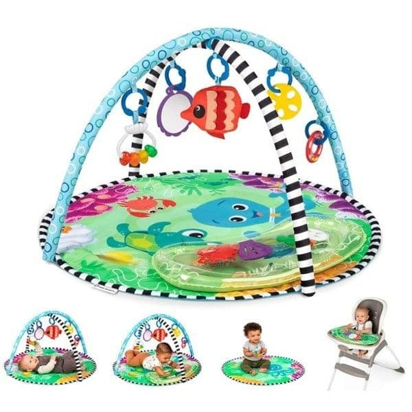 Baby Einstein Tapete de Atividades Sea Floor Explorers(TM) 2-in-1 Water Mat