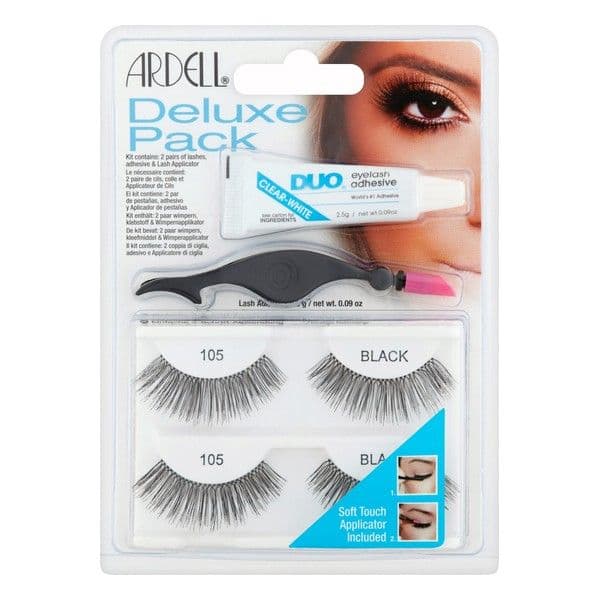 Ardell Deluxe False Eyelashes Tom 110 Black
