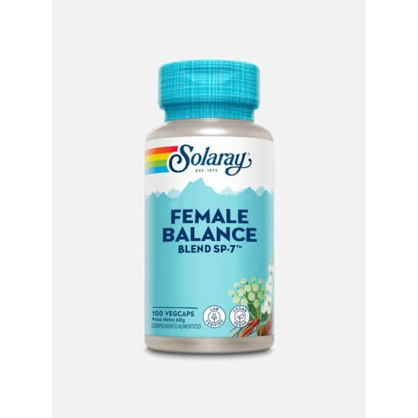Solaray Equilíbrio Feminino 100 Cápsulas Vegetais
