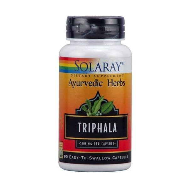 Solaray Triphala 500mg 90 Cápsulas