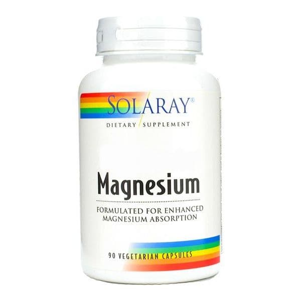 Solaray Magnesium 200mg 90 Cápsulas