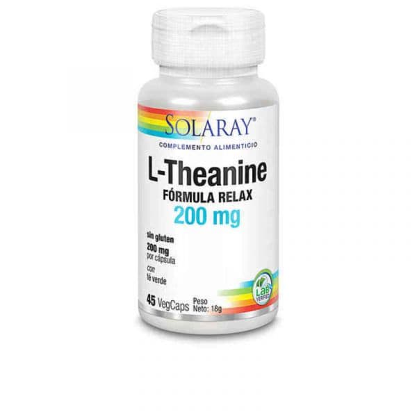 Solaray L-Theanine 200mg 45 Cápsulas