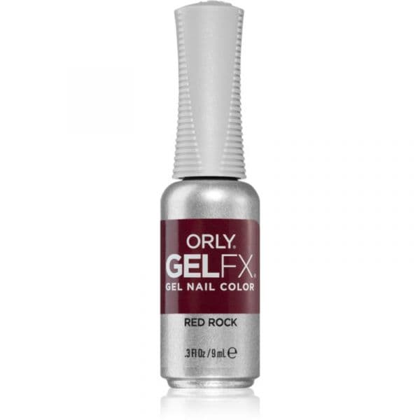 Orly Gelfx Gel Verniz para Unhas de Gel com Lampadas UV/LED Tom Red Rock 9 ml