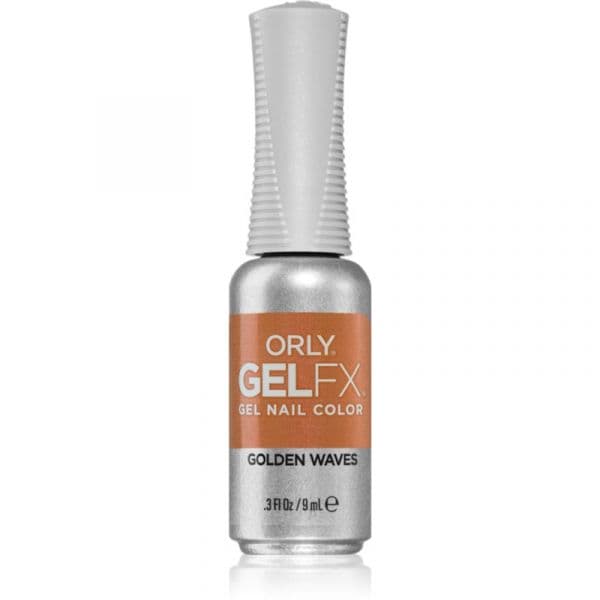 Orly Gelfx Gel Verniz para Unhas de Gel com Lampadas UV/LED Tom Golden Waves 9 ml