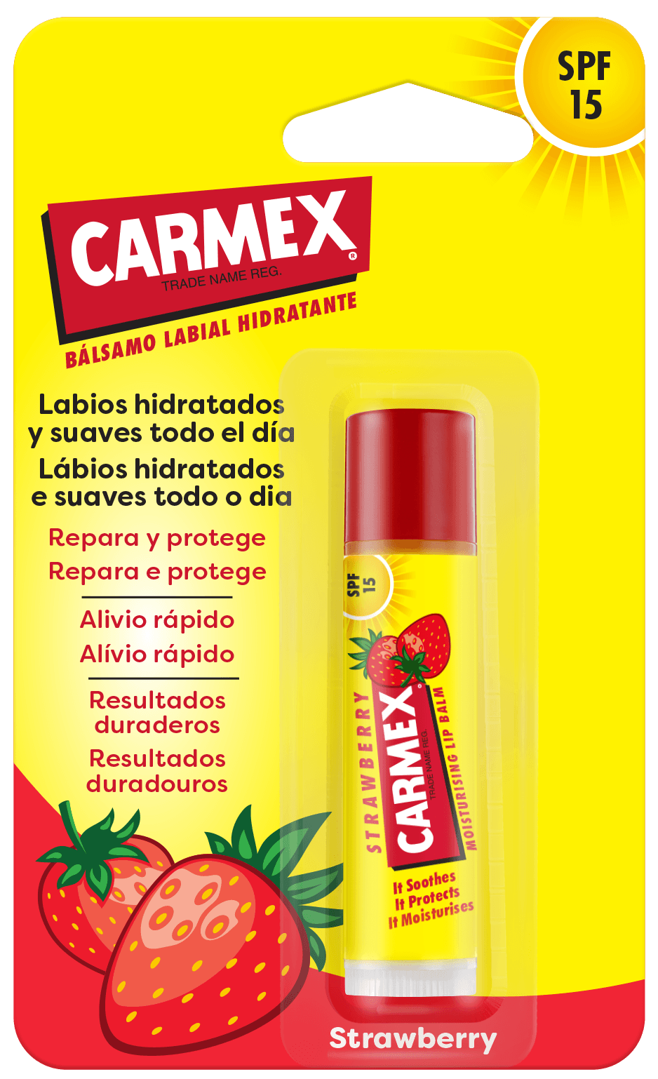 CARMEX STRAWBERRY STICK LABIAL 4.25GR