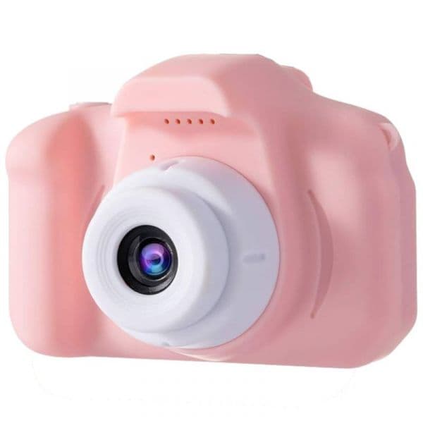 Câmera Infantil X200 Rosa Câmera Infantil digital para crianças