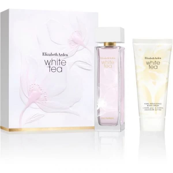 Elizabeth Arden White Tea Eau Florale Eau de Toilette 100ml + Body Cream 100ml Coffret