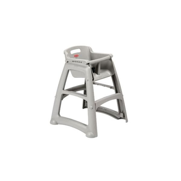 Rubbermaid Cadeira Bebe Sturdy c/Pes Cinza