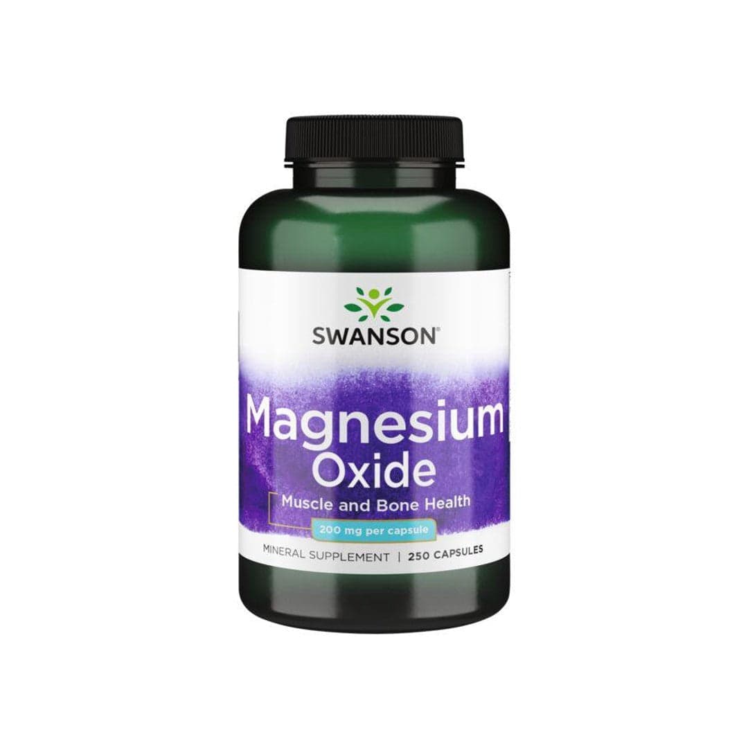 Magnesium Oxide 200 mg 250 Capsules