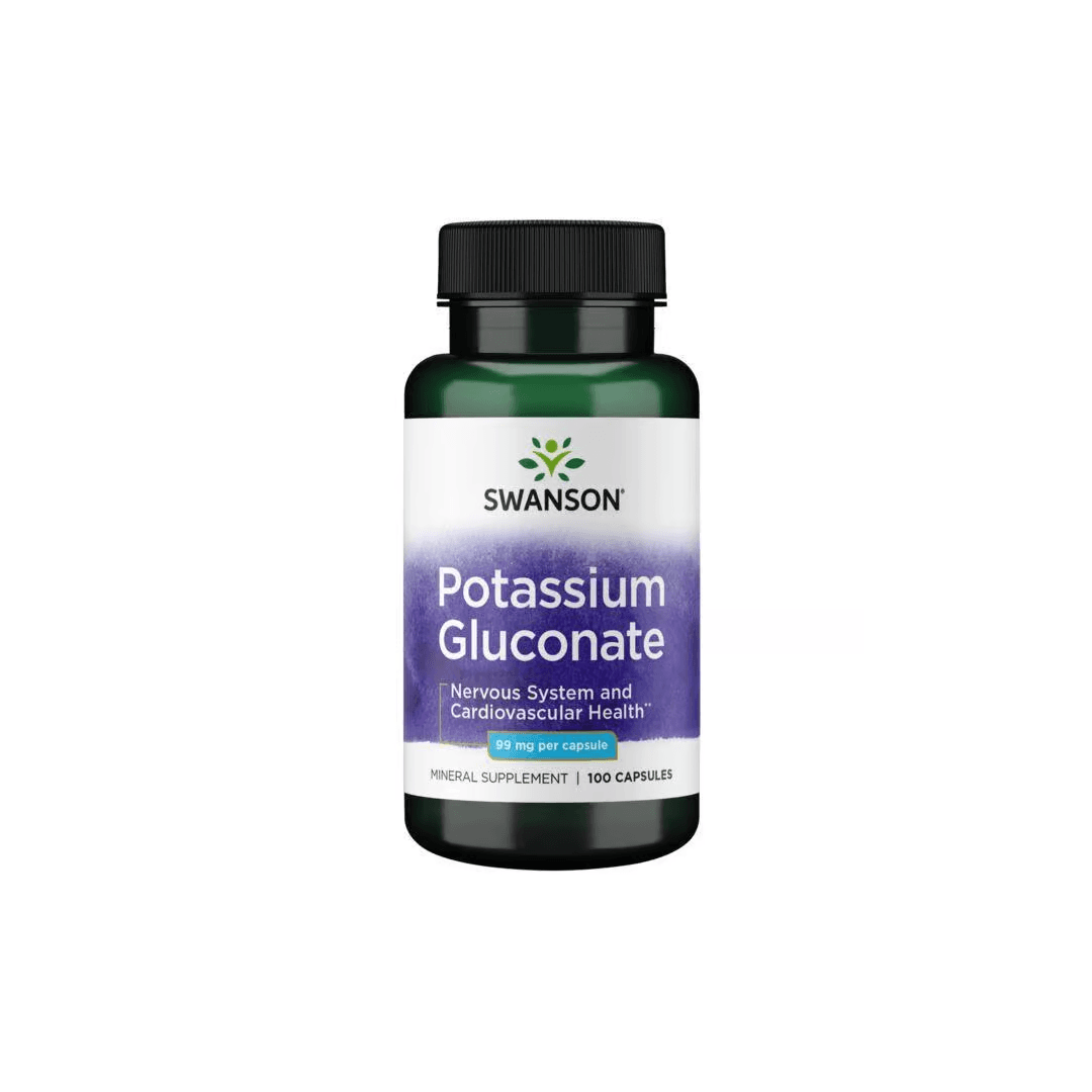Potassium Gluconate 99 mg 100 Capsules