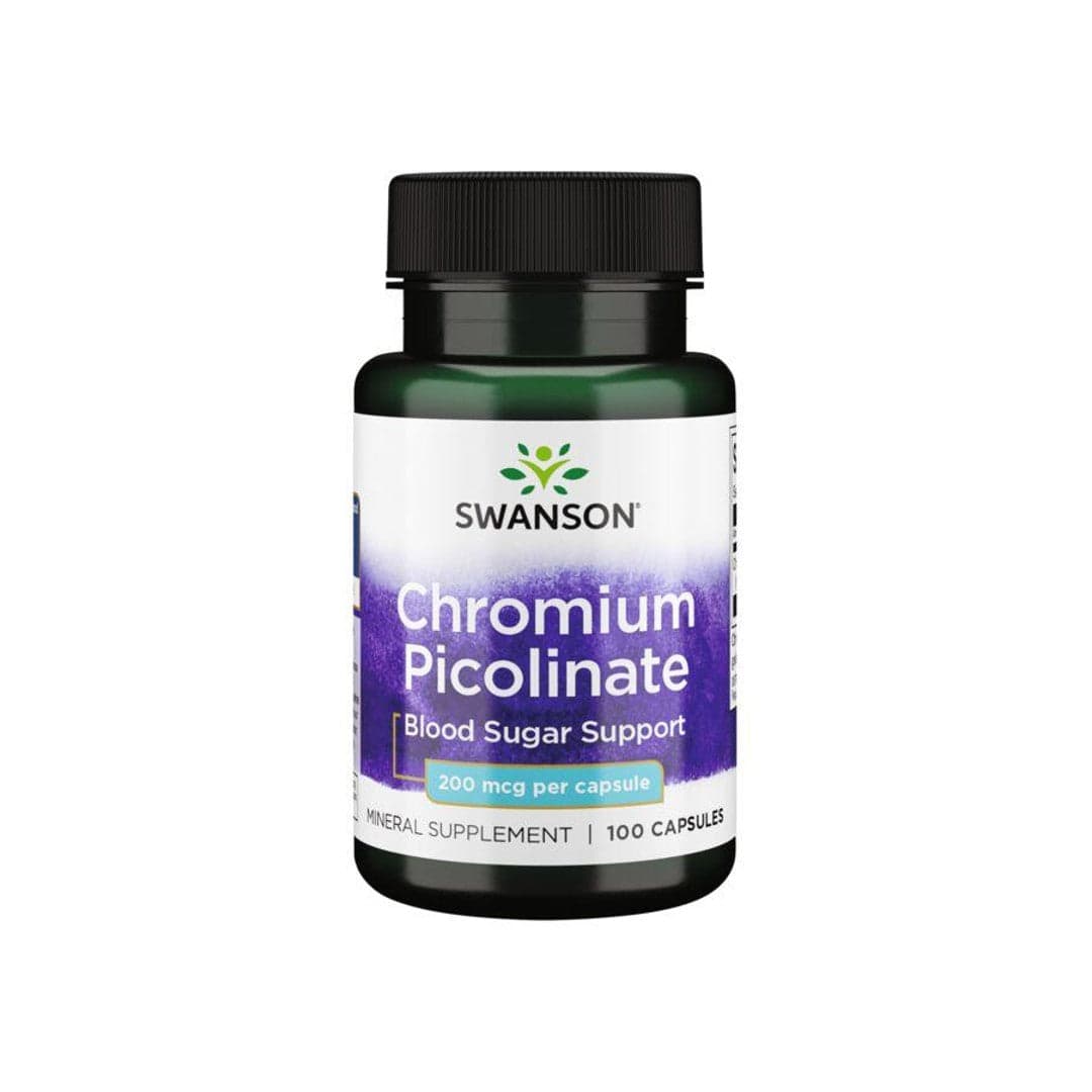 Chromium Picolinate 200 mcg 100 Capsules