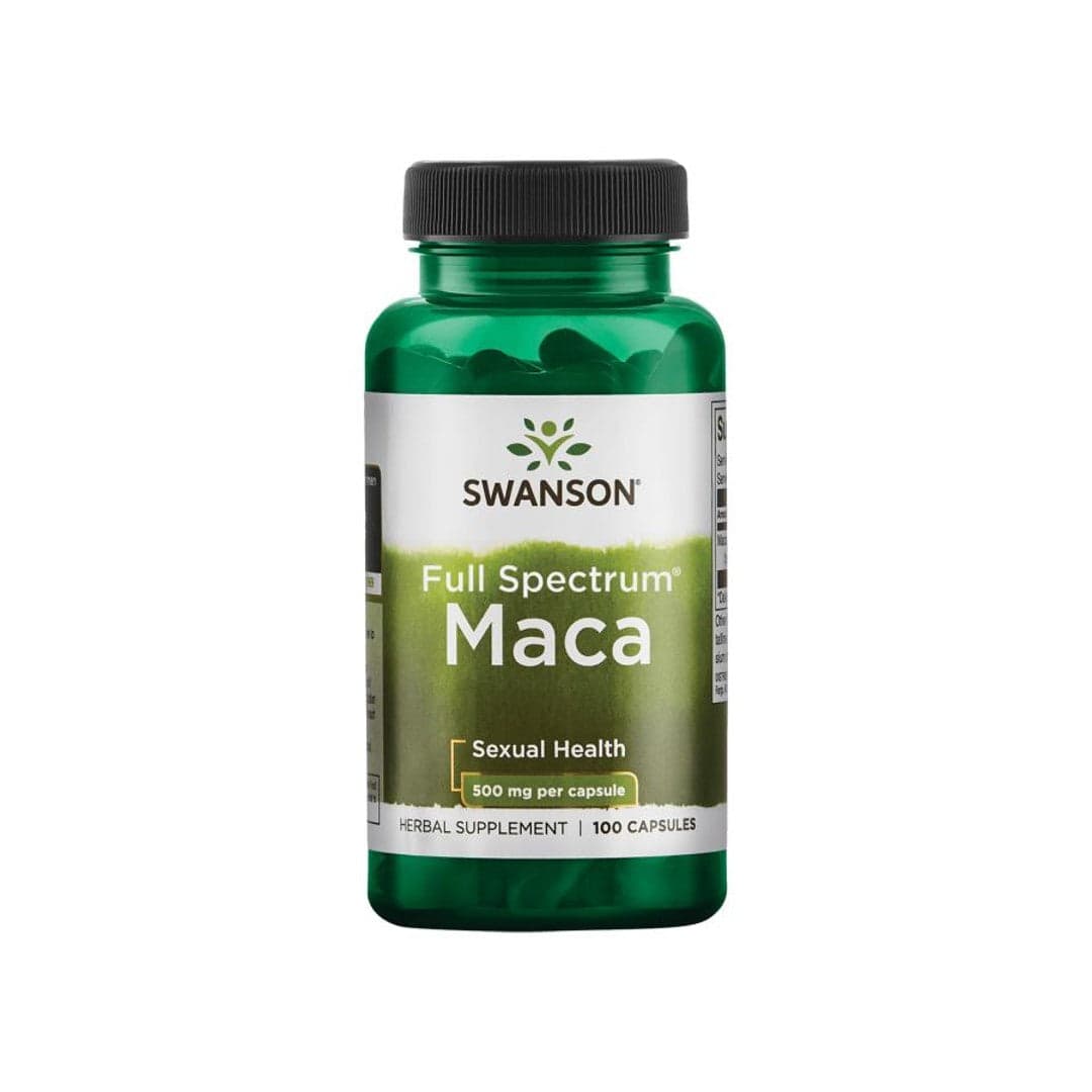 Swanson Maca 500mg 100 Cápsulas