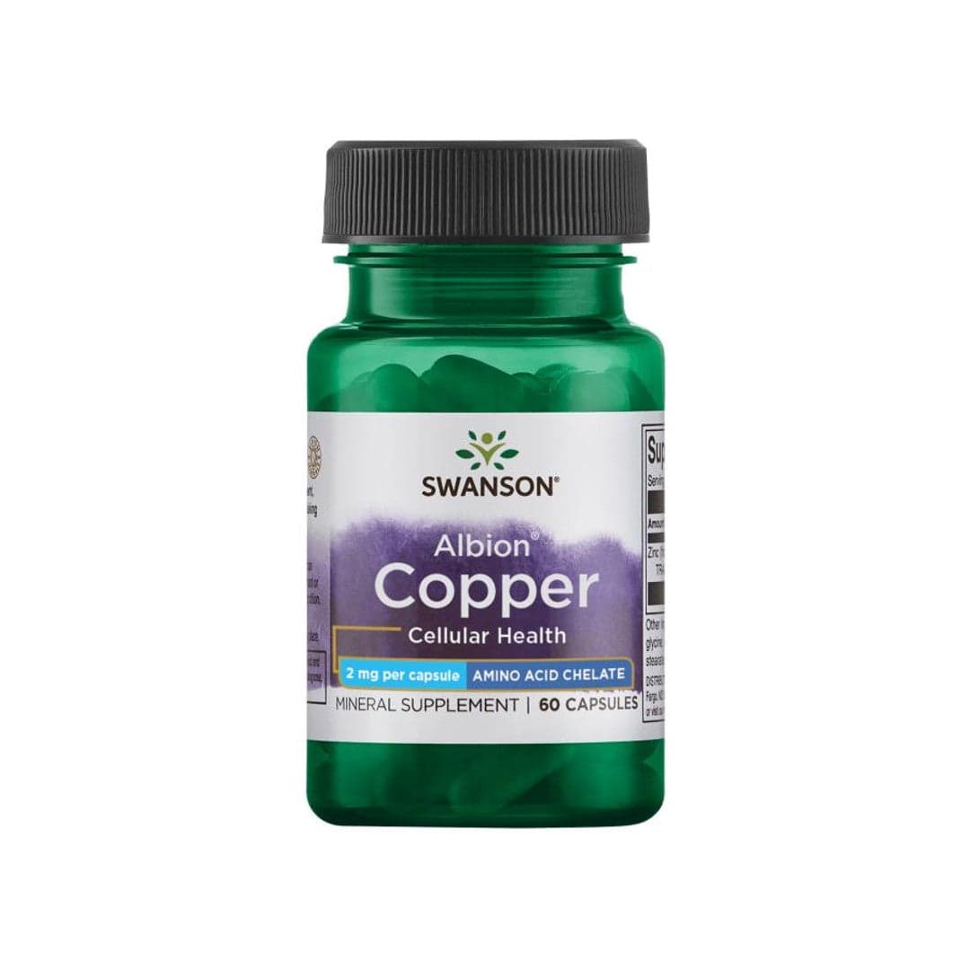 Albion Copper 2 mg 60 Capsules