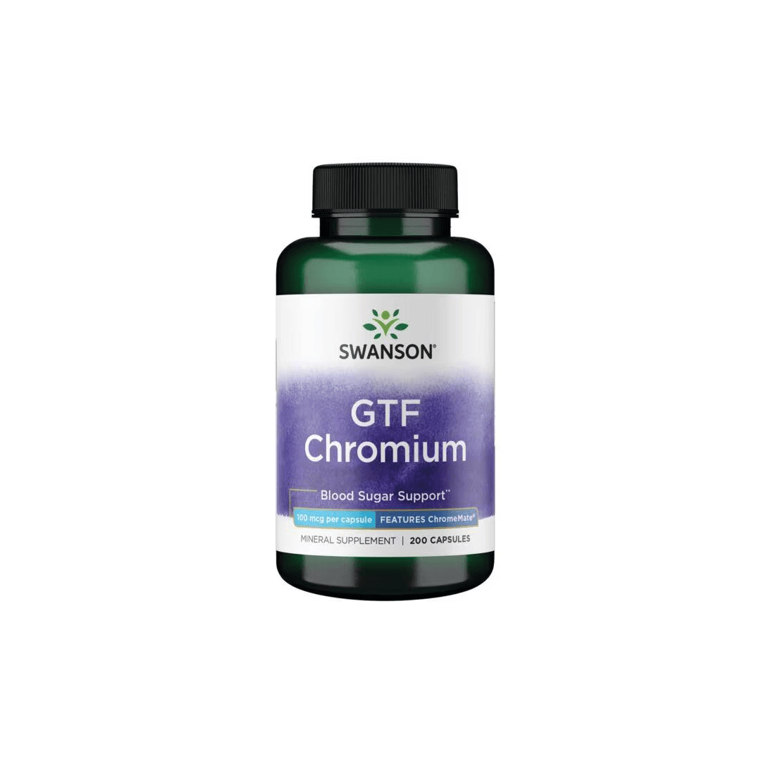 GTF Chromium - Features ChromeMate 100 mcg 200 Capsules