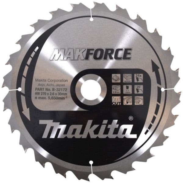 Makita Disco Serra Circular Makforce 270/30/24D Makita- B-32172