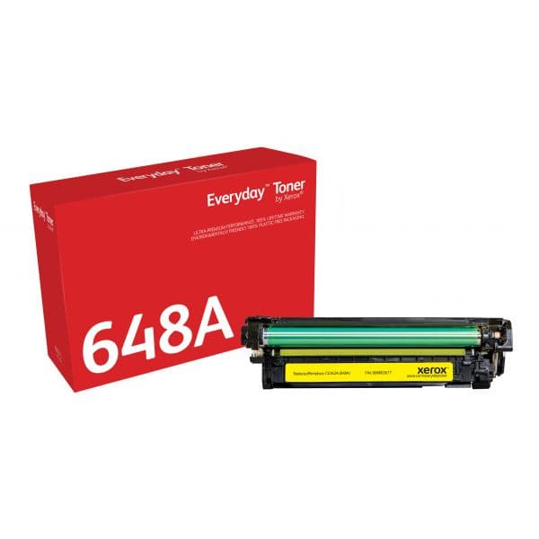 Toner Xerox HP 647A Color LaserJet Enterprise/CE262A/648A Amarelo Compatível
