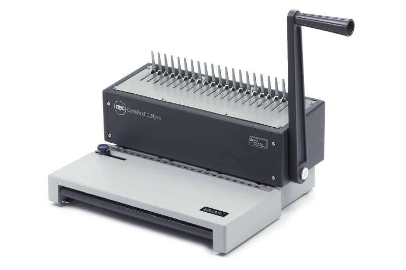 ENCADERNADORA MANUAL GBC COMBBIND C150PRO ESTRUTURA DE ALUMINIO
