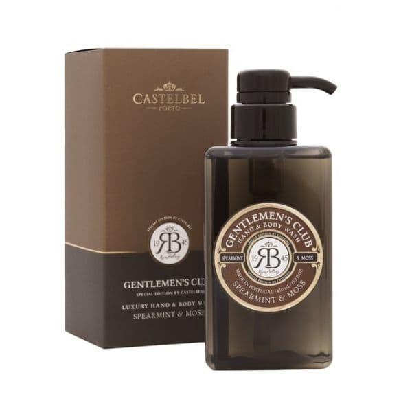 Castelbel Gel para Mãos e Corpo Hortelã e Musgo Gentlemen´s Club 450ml