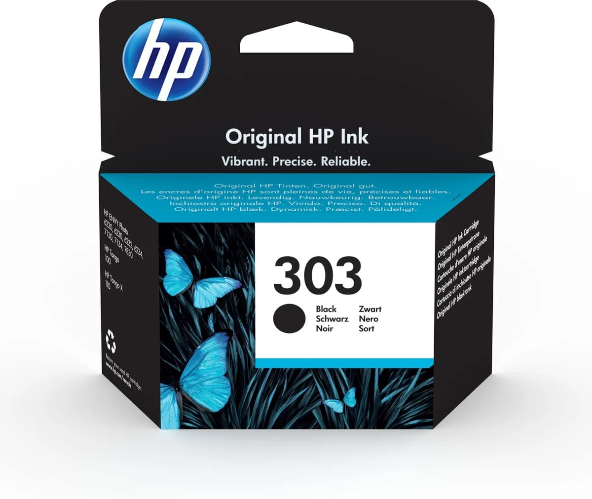 HP 303 BLACK INK CARTRIDGE