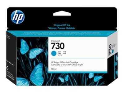 Tinteiro HP 730 Cyan P2V62A