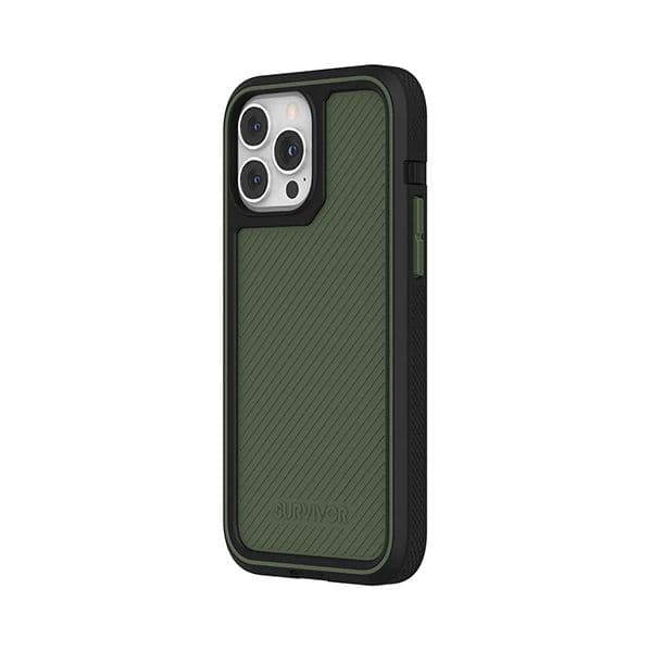 Survivor Capa iPhone 13 Pro Max All-Terrain, verde