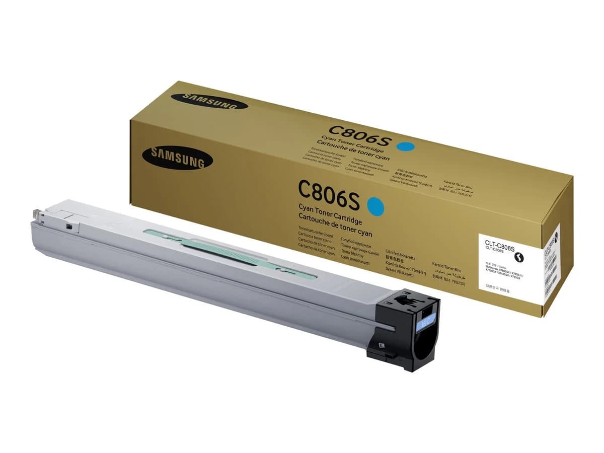 Samsung CLT-C806S Azul Cartucho de Toner Original – SS553A