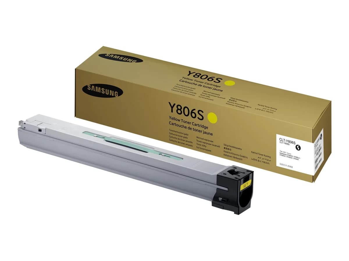 Samsung CLT-Y806S Amarelo Cartucho de Toner Original – SS728A